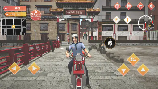 日本郵便配達バイクシミュレーター長崎編 screenshot