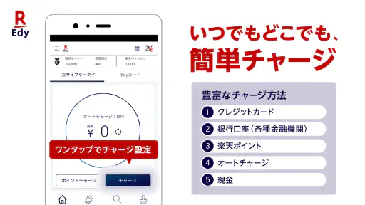 楽天Edyでキャッシュレス！ポイントが貯まる便利な電子マネー screenshot
