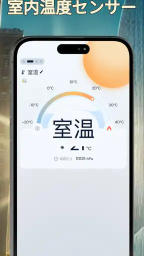 正確な室温計 screenshot