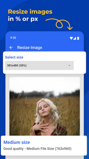 画像圧縮 | 写真サイズ変更 | 画像サイズ変更 screenshot
