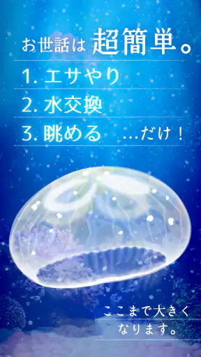 癒しのクラゲ育成ゲーム - 無料放置育成ゲーム screenshot