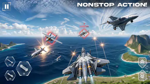 航空機攻撃: ジェット戦闘機 screenshot