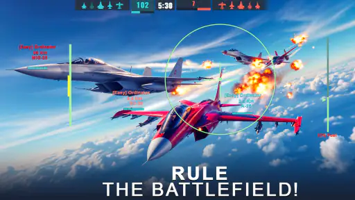 航空機攻撃: ジェット戦闘機 screenshot
