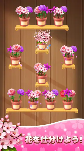 花の分類: 花のパズルゲーム screenshot