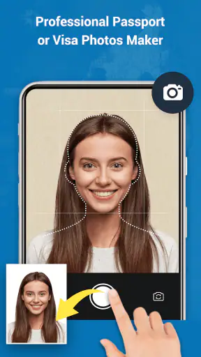 身分証明書とパスポート写真 screenshot