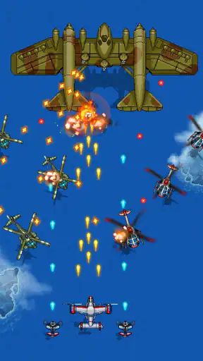 1945 공군: 클래식 비행기 게임 슈팅 아케이드 screenshot