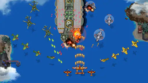 1945 공군: 클래식 비행기 게임 슈팅 아케이드 screenshot