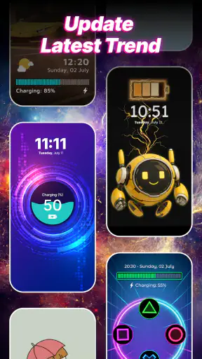 4K Battery Charging Animation screenshot