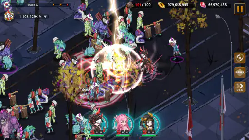 70억 좀비: 방치형 x 키우기 x RPG screenshot