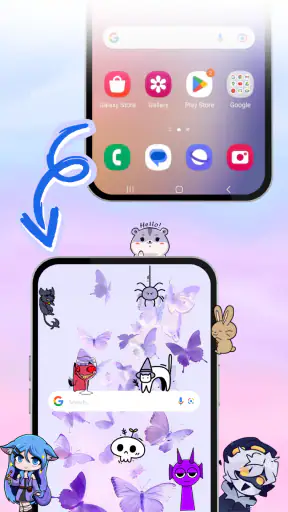 Ah Shimeji 시메지 screenshot