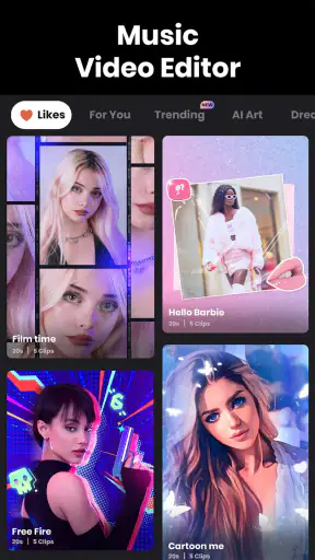 AI 동영상 편집 어플 - Vidma AI 편집 screenshot