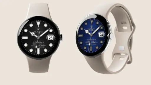 Analog Rolex Royal Watch face screenshot