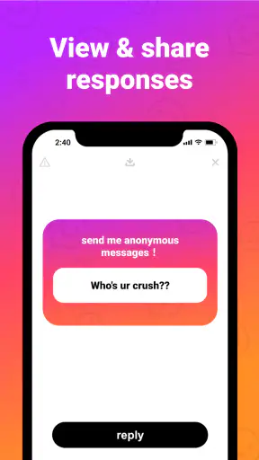 AQA : anonymous q&a screenshot