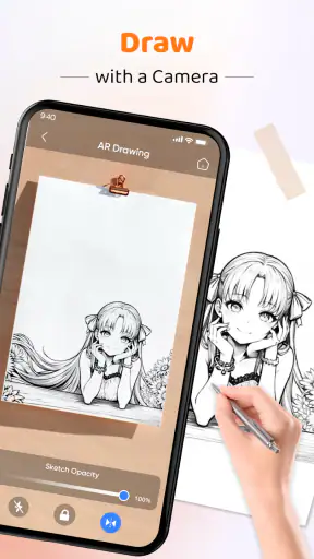 AR 그리기 스케치 페인트 screenshot