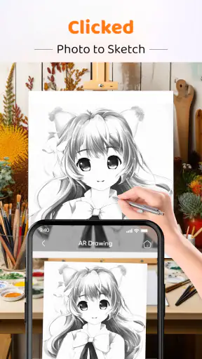 AR 그리기 스케치 페인트 screenshot