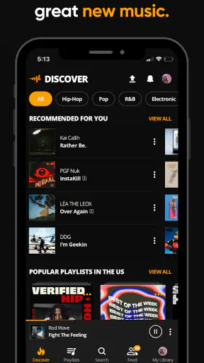 Audiomack: 음악 다운로더 screenshot