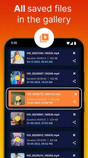 Auto Background Video Recorder screenshot