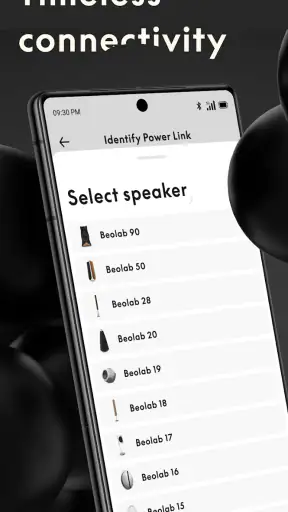 Bang & Olufsen screenshot