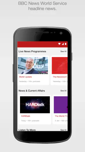 BBC World Service screenshot