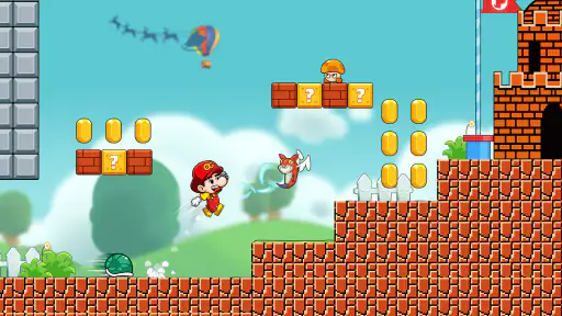 Bean's World Super: Run Games screenshot