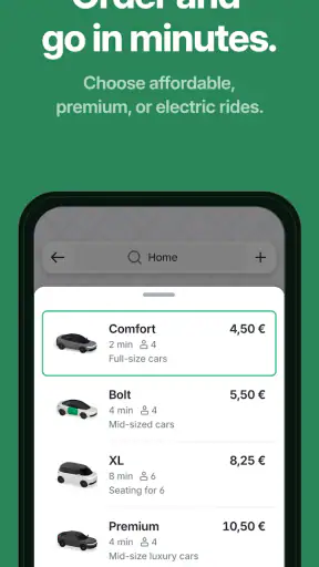 Bolt: Request a Ride screenshot
