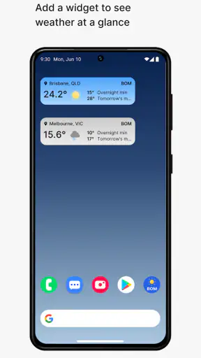 BOM Weather screenshot
