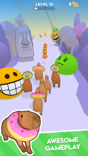 Capybara Rush screenshot