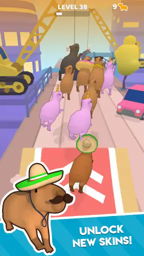 Capybara Rush screenshot