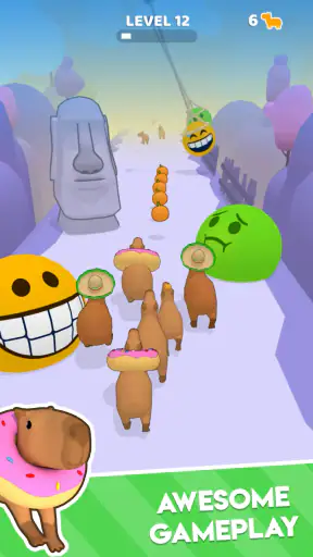 Capybara Rush screenshot