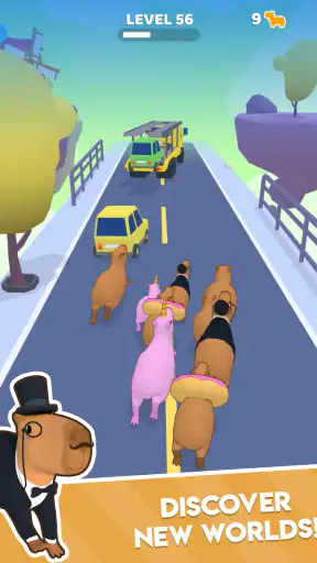 Capybara Rush screenshot