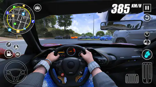Car Driving: 도시의 교통 시뮬레이터 screenshot