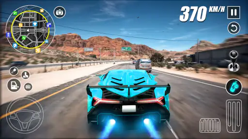 Car Driving: 도시의 교통 시뮬레이터 screenshot