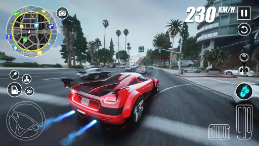 Car Driving: 도시의 교통 시뮬레이터 screenshot