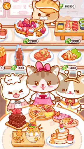 Cat Boba Tea: ASMR 먹방 고수 screenshot