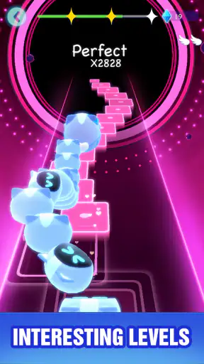 Cat Hop: 고양이 리듬 게임 screenshot