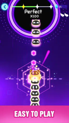Cat Hop: 고양이 리듬 게임 screenshot