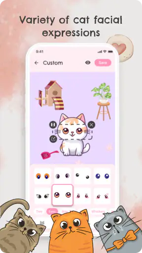 Cat Language: DIY Wallpaper screenshot