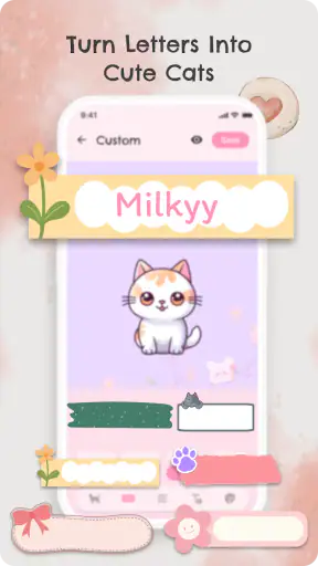 Cat Language: DIY Wallpaper screenshot