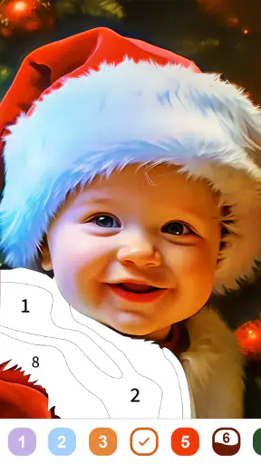 Christmas Color -Painting Book screenshot