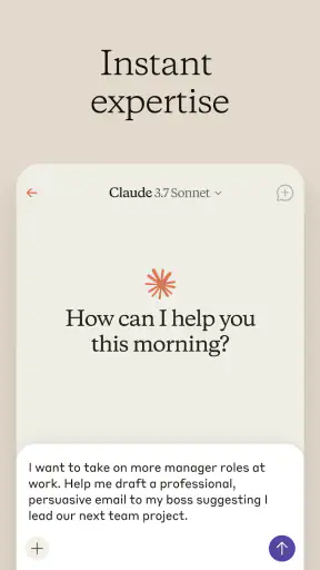 Claude by Anthropic screenshot