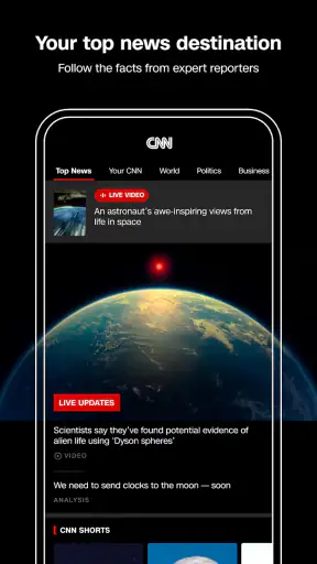CNN: Live & Breaking News screenshot