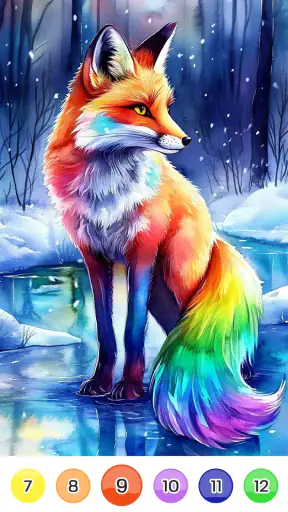 Color Up - 숫자로 색칠하기 screenshot