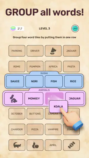 Connect Word: Association Game screenshot