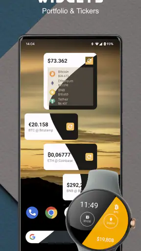 CryptoWatch screenshot
