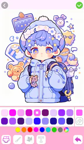 Cute Drawing : Anime Color Fan screenshot