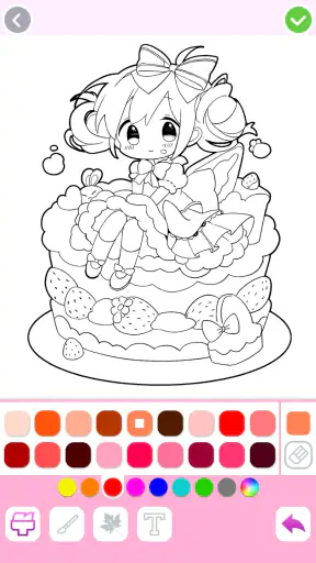 Cute Drawing : Anime Color Fan screenshot