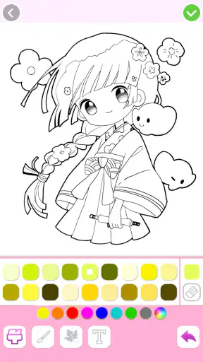 Cute Drawing : Anime Color Fan screenshot