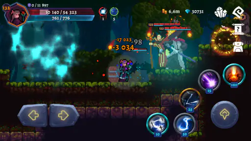 Darkrise - Pixel Action RPG screenshot