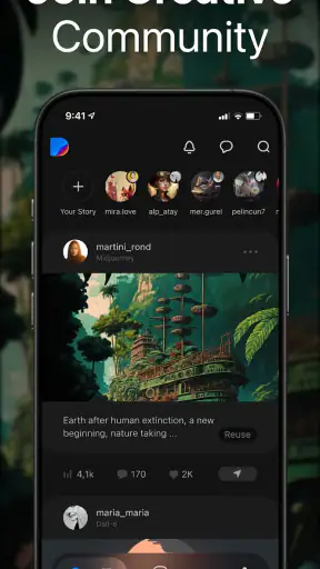 DaVinci - AI Image Generator screenshot