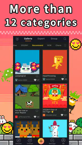 Divoom:픽셀 아트 편집기(Pixel Art) screenshot